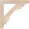 Ekena Millwork Olympic Craftsman Smooth Bracket, Douglas Fir, 3 1/2"W x 30"D x 30"H BKT04X30X30OLY04SDF - alternate 2